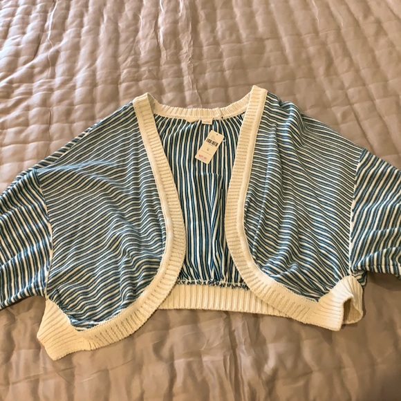 NWT Anthropologie Moth Sweater shrug - Picture 3 of 5
